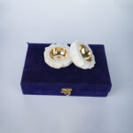 SPIRITUAL SOUL MARBLE DIYA WITH VELVET BOX SET OF 2