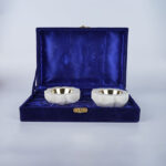 SPIRITUAL SOUL MARBLE DIYA WITH VELVET BOX SET OF 2