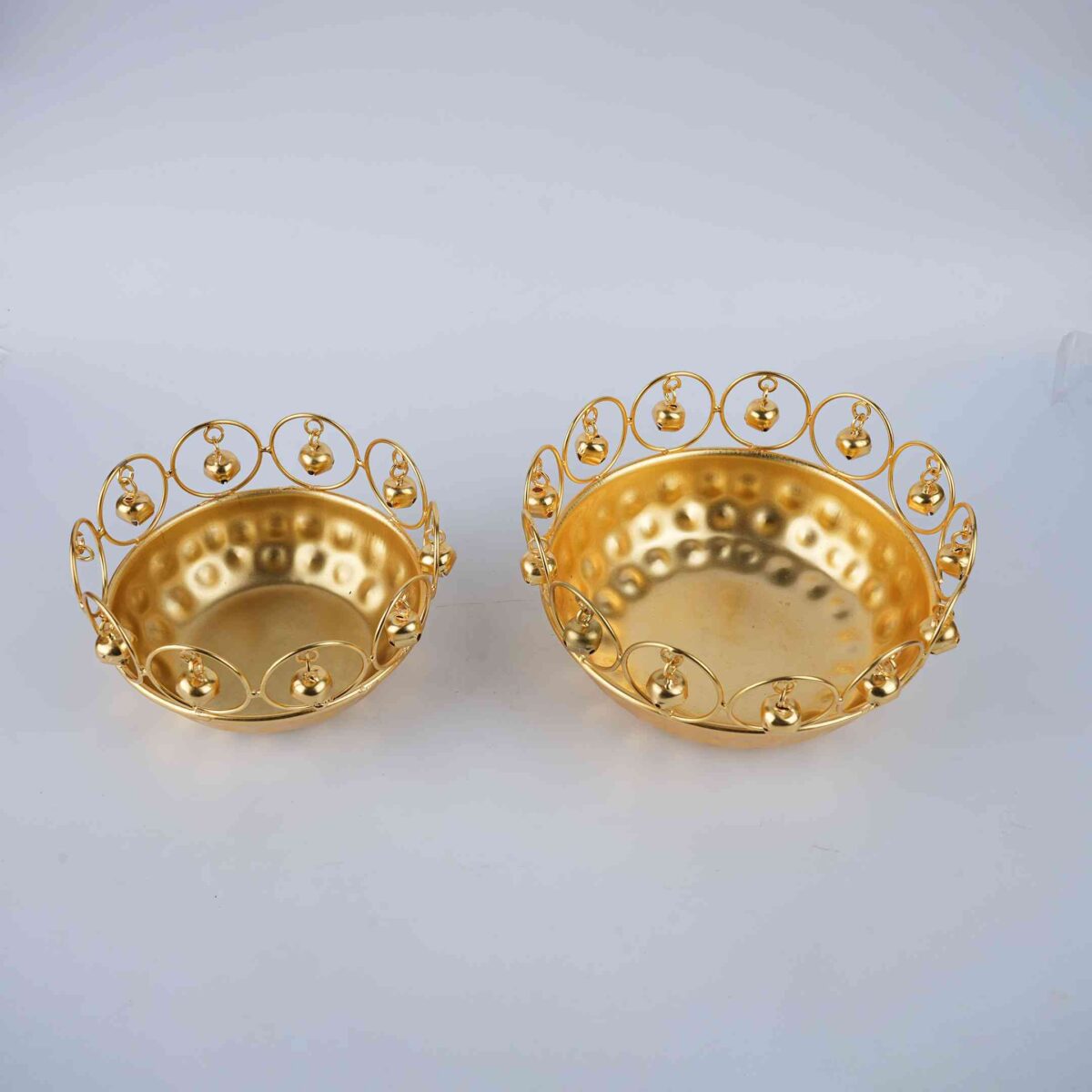 SPIRITUAL SOUL METAL URLI SET OF 2