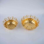 SPIRITUAL SOUL METAL URLI SET OF 2