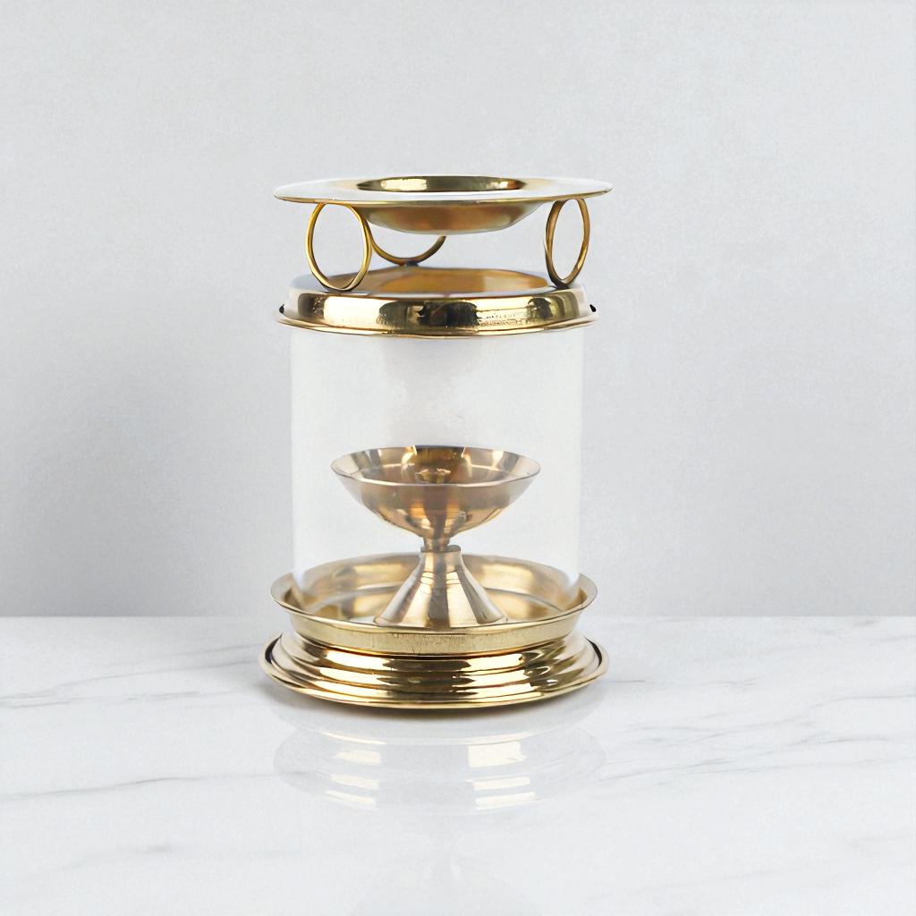 SPIRITUAL SOUL BRASS AMARJYOTI DIYA