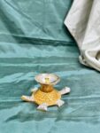 Tortoise Diya Double Shade