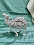 German Silver Camel Figurine Set for Home Décor and Premium Gifting