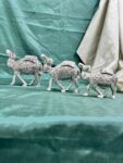 German Silver Camel Figurine Set for Home Décor and Premium Gifting