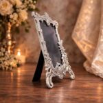 Silver Ornamental Photo Frame Decorative Gift
