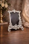 Silver Ornamental Photo Frame Decorative Gift