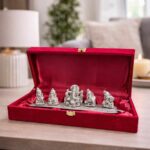 Spiritual Soul Silver Ganesh Lakshmi Saraswati Set