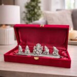 Spiritual Soul Silver Ganesh Lakshmi Saraswati Set