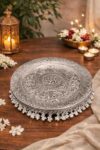 Spiritual Soul Exclusive German Silver Pooja Thali Set