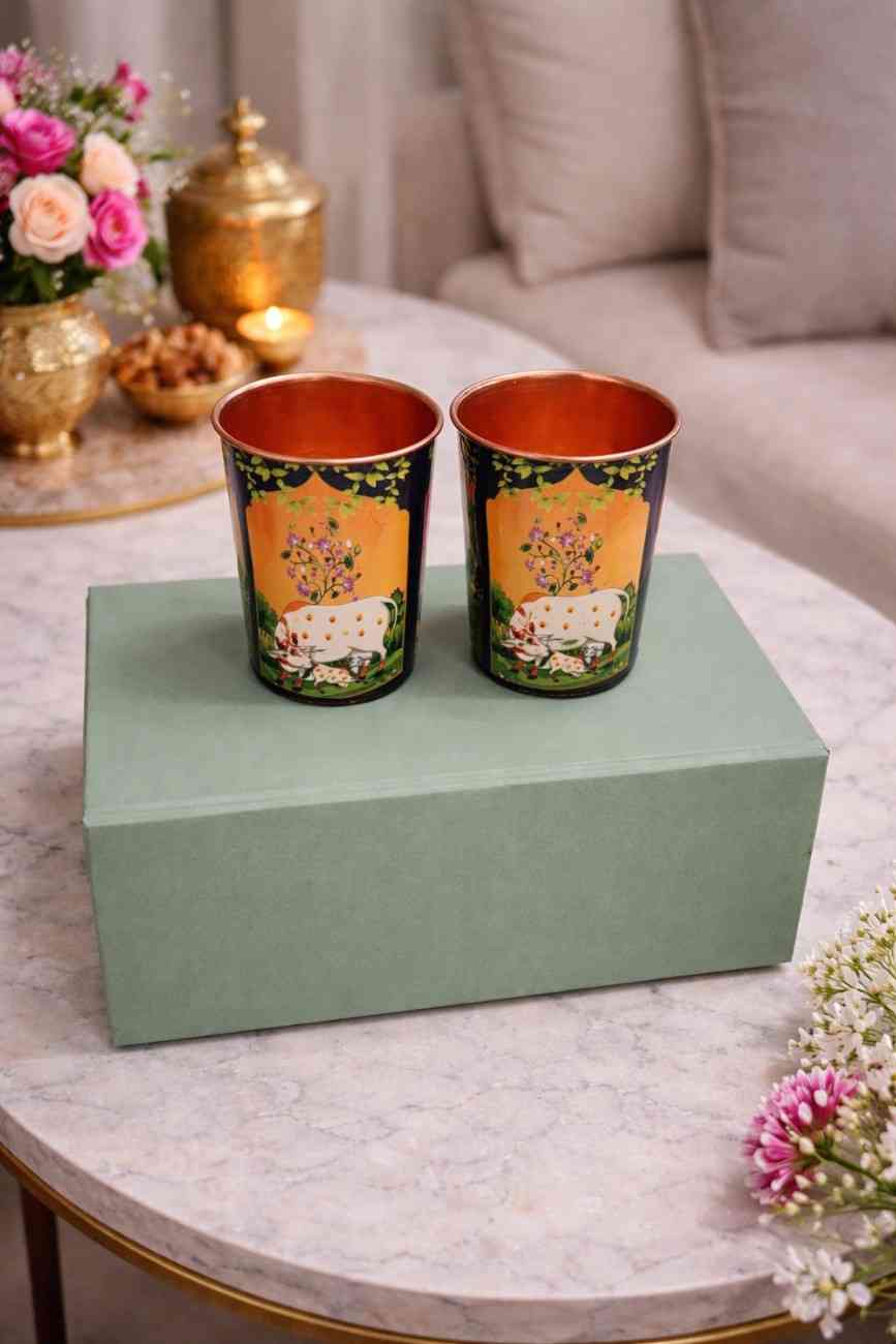 Copper Glass Gift Set – Premium Pure Copper Glasses for Wedding Gift and Luxury Gifting 5 Copper Glass Gift Set – Premium Pure Copper Glasses for Wedding Gift and Luxury Gifting