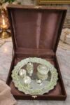 German Silver Pooja Thali Set with Premium Accessories