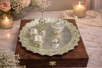 German Silver Pooja Thali Set with Premium Accessories