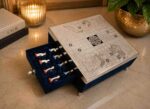 Luxury German Silver Ludo Set – Premium Handcrafted Designer Board Game with Storage Drawer