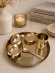 Luxury Pure Kansa 8 Sets Dinner Combo – Premium Bronze Family Dining Collection