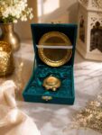 Pure Brass Vastu Tortoise Plate with Brass Bowl | Handcrafted 4 Inch Brass Turtle Decorative Plate for Home Décor & Pooja